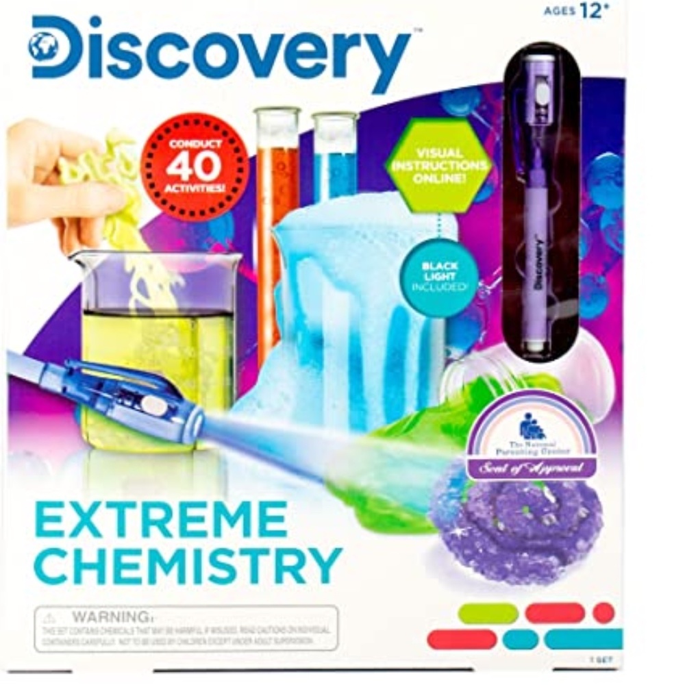 NIB Discovery Extreme Chemistry Set for Kids 12+
